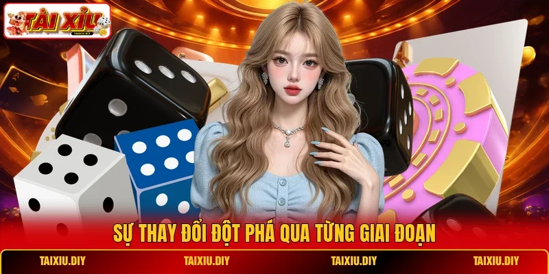 Sự thay đổi đột phá qua từng giai đoạn